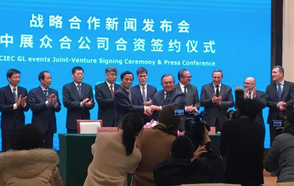 ecom_news's tweet photo. .@GLevents qui fait partie des leaders mondiaux de l’évènementiel, installé à #Lyon, vient de racheter 55% du groupe public chinois #CIECUnion, filiale du CCPIT (China Council for the Promotion of International Trade). https://t.co/1eHBpxpLHT #RhoneAlpes #evenementiel https://t.co/rvZGFz6ic5