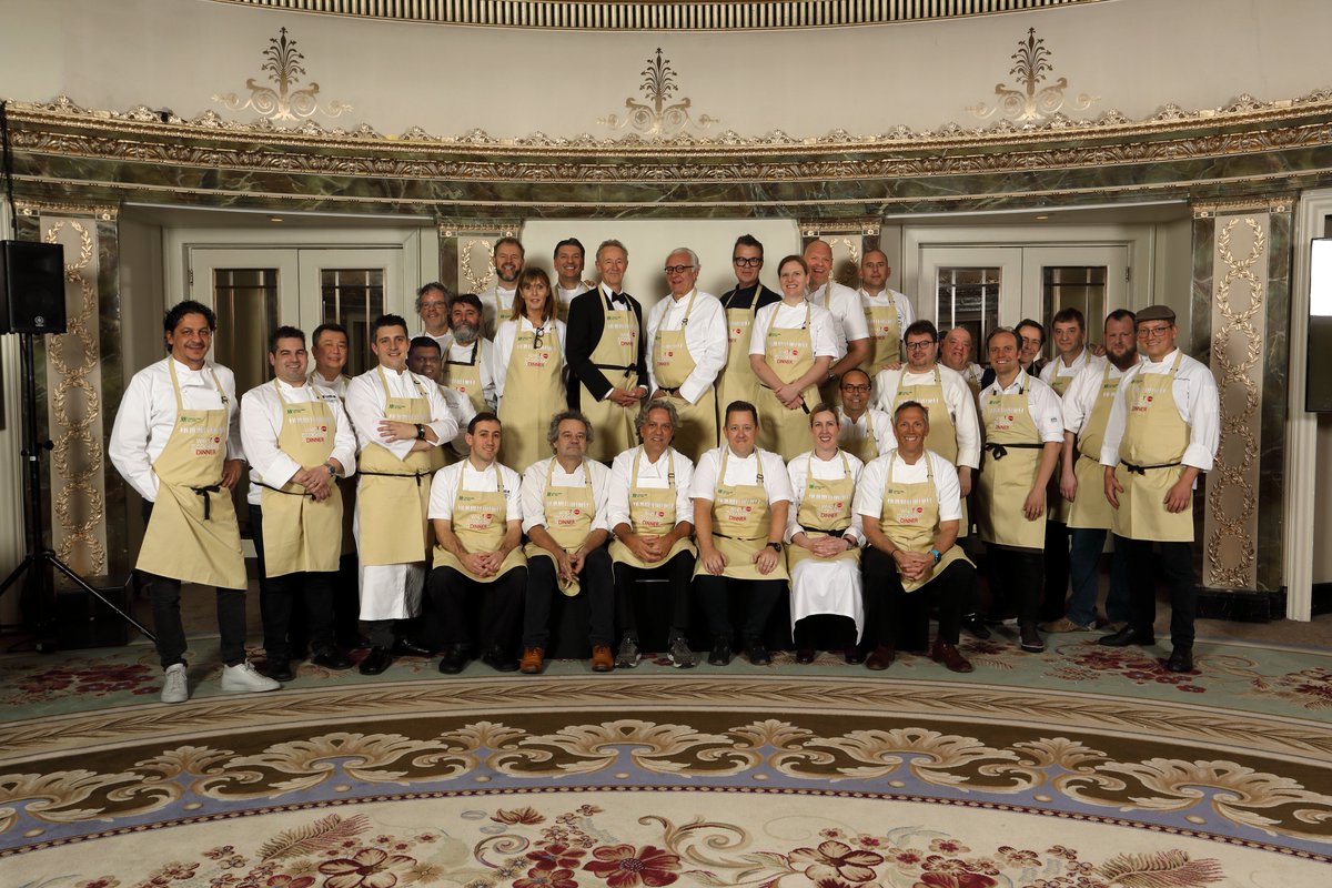 Another amazing evening, raising vital funds for @leadleukaemia. Our 20th Anniversary saw 25 incredible chefs cook for 250 hungry guests at <a href="/TheDorchester/">The Dorchester</a>. Thank you to all who supported the event, you helped raise a whopping £539,000 for life-saving leukaemia research.