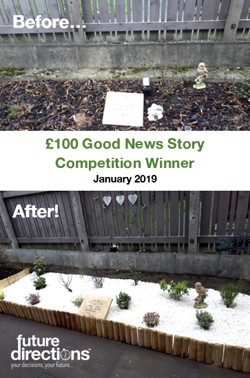 FDirectionsCIC's tweet photo. The winner of the #FDCIC £100 #GoodNewsStory Competition is "Remembering Dennis". Congratulations!
Dennis's staff team #WentTheExtraMile and were #Creative, ensuring Dennis had a lovely memorial service at home. https://t.co/oNHEWkFpZG