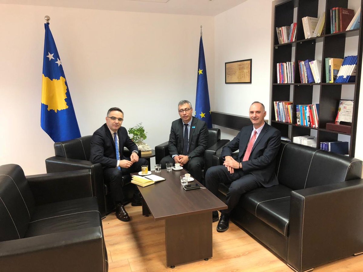 besnik_tahiri's tweet photo. Pleasure to discuss w/head of @UNICEFKosovo @himuratsahin about the partnership &amp; social programs for 2019. I reiterated that the #Social #Services #Grant will be regulated within the Law on Local Government Finances which is in the  process #Socialservices #socialschemes #grants https://t.co/OXQhrjCZkj