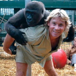 HAPPY 57TH BIRTHDAY TO OUR BELOVED CROCODILE HUNTER , YOU\LL BE FOREVER MISSED R.I.P STEVE IRWIN 