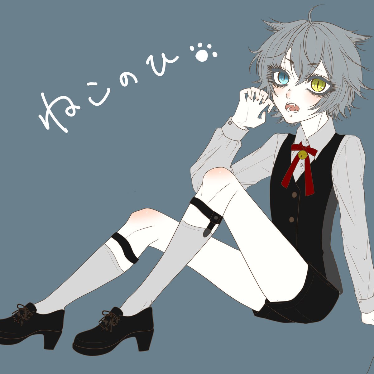 bonny_hamit's tweet photo. 猫の日なので��いところで飼われてそうなにゃんこ美少年🐱
 #ネコの日  #イラスト https://t.co/aVuMa2G48a