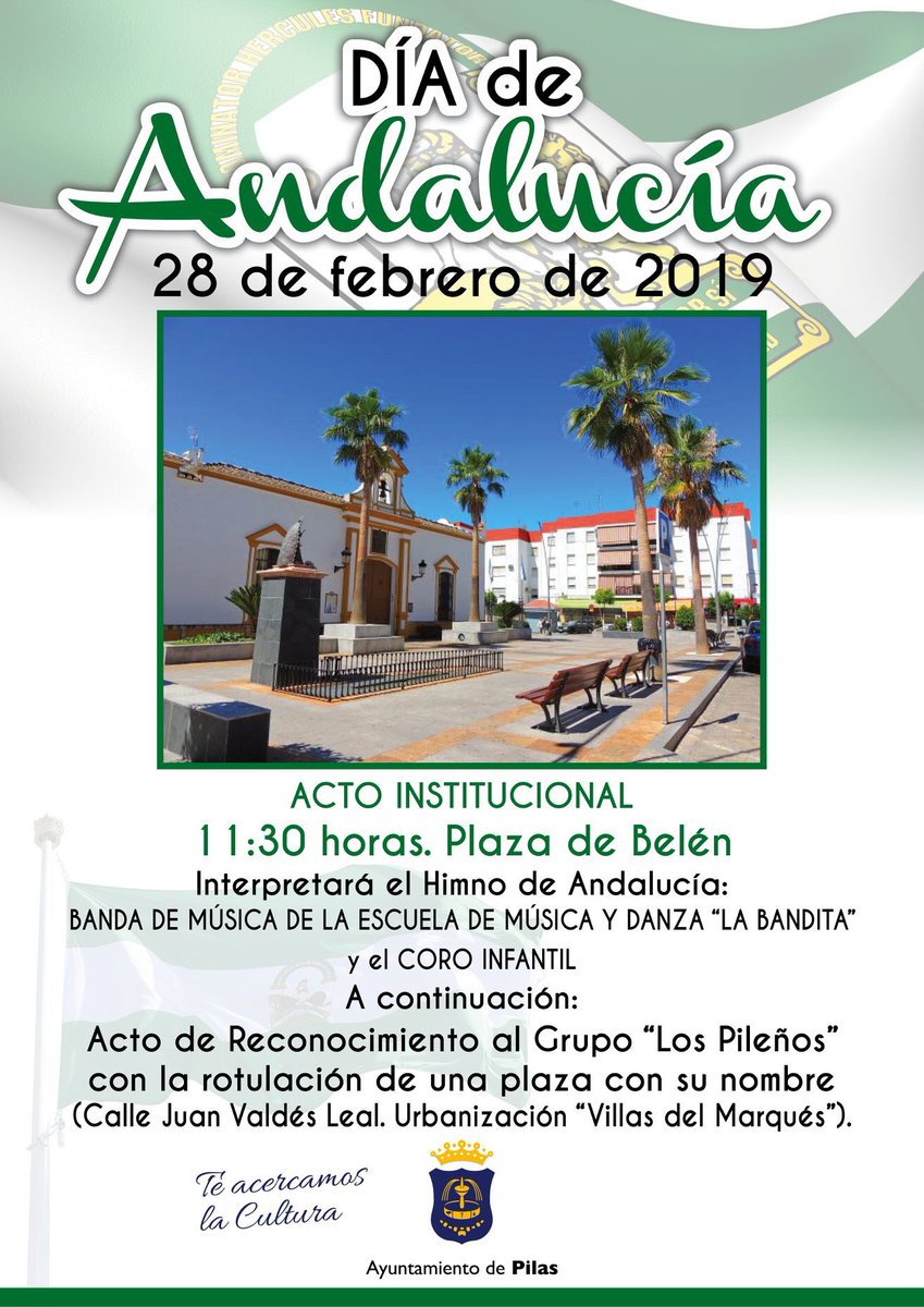 AytoPilas's tweet photo. #Cultura #Pilas. Compartimos la relación de premios y reconocimientos por el Día de Andalucía, cuyo acto institucional celebraremos este año en la Plaza de Belén. 
Enhorabuena a los galardonados/as.

#DíadeAndalucía #28F https://t.co/ii0oyA2oVI