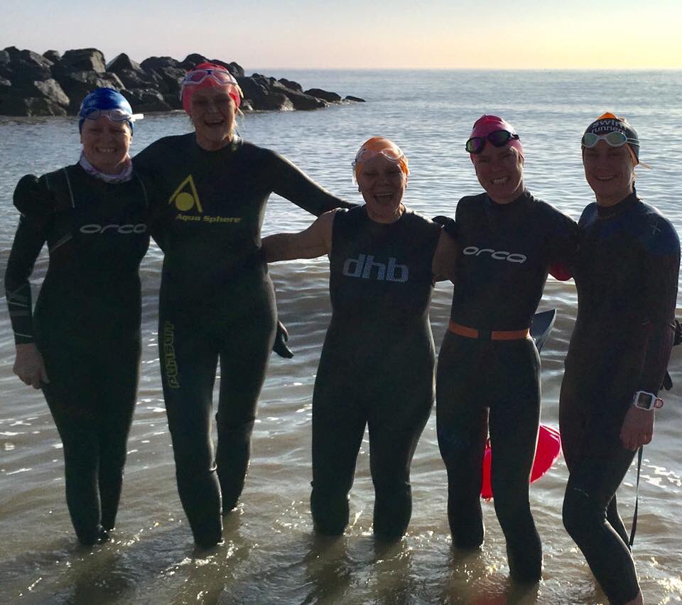 Pretty sure I heard a chap mutter “effing mad woman” as I passed him whilst running hill repeats up and down Convalescent Hill Felixstowe this morning . Good job he didn’t see my next training session #felixstoweswimscapers #lovewinterswimming