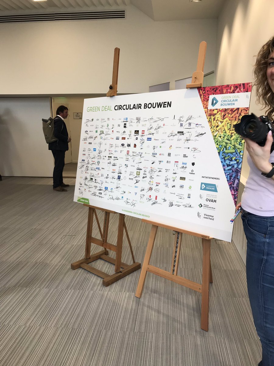Proud to be part of #greendeal #Vlaanderencirculair with #Tatasteel #Colorcoat
