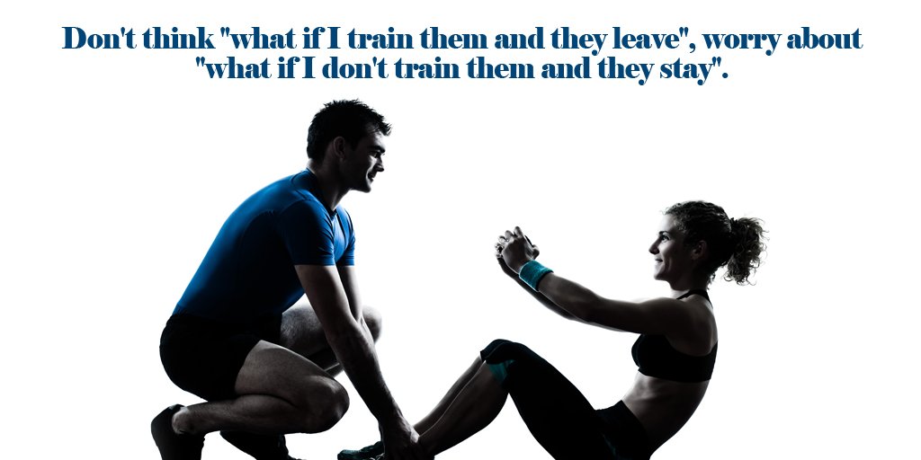 MindsetCoachEvi's tweet image. Don't think "what if I train them and they leave", worry about "what if I don't train them and they stay". #quote