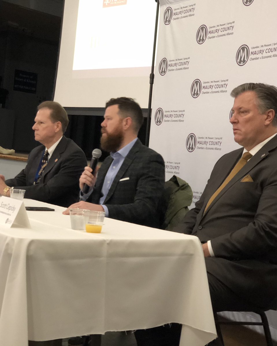 wilevans00's tweet photo. Sen. Hensley, Rep. Curcio &amp; Rep. Cepicky speaking to @MauryAlliance on issues impotant to our membership. https://t.co/kBpfAFyKTV