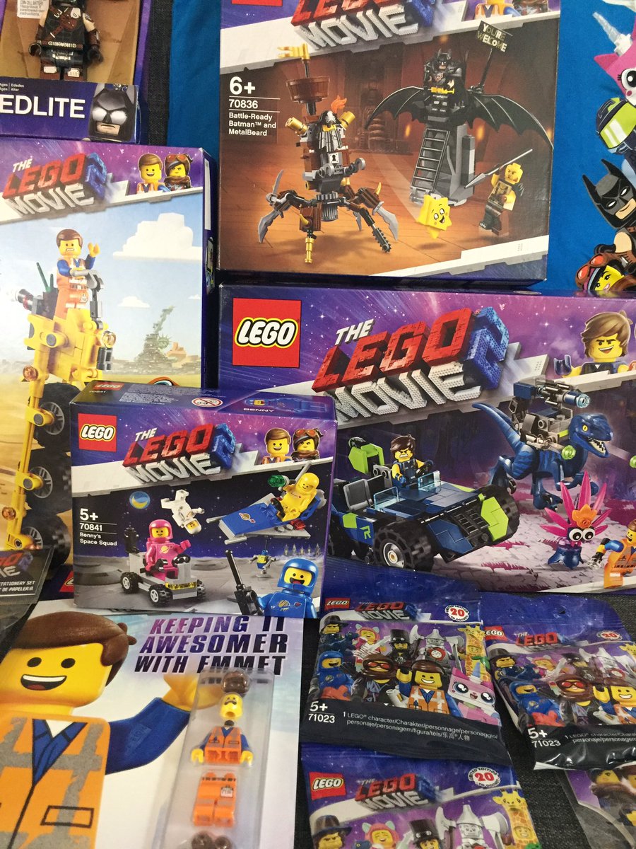 wbshopUK's tweet photo. Because #EverythingIsAwesome &amp; to celebrate the release of #TheLEGOMovie2 RT &amp; Follow to be in with the chance to #Win this awesome prize bundle.
 
T's &amp; C's: https://t.co/DlsBVNKSF7 https://t.co/t5sG7McKGx