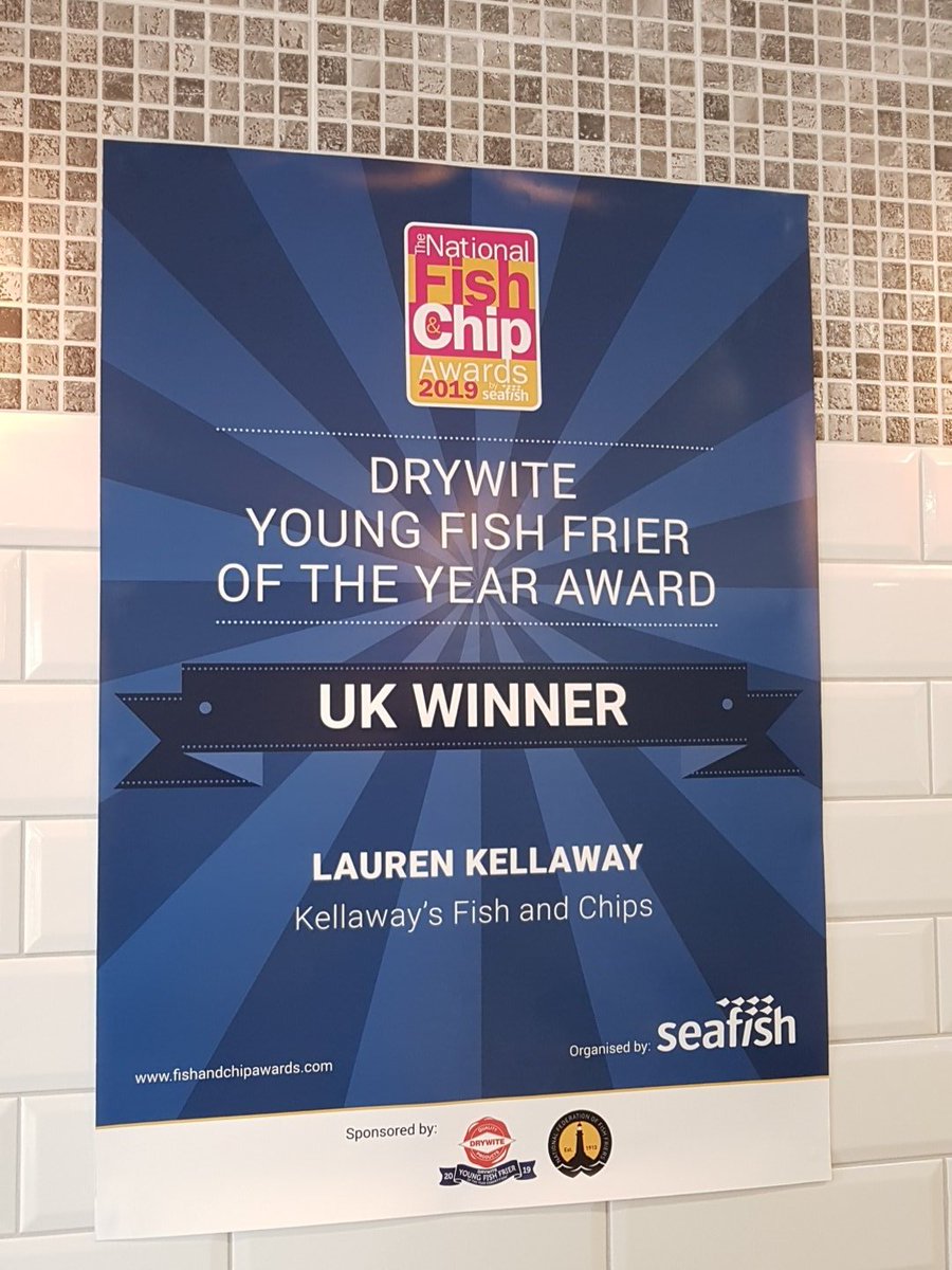 Thank you @FishNChipAwards <a href="/seafishuk/">Seafish</a> <a href="/DrywiteLtd/">Drywite Ltd</a> <a href="/NFFF_UK/">NFFF - National Federation of Fish Friers</a> lovely suprise in the post this morning! #fishandchipawards