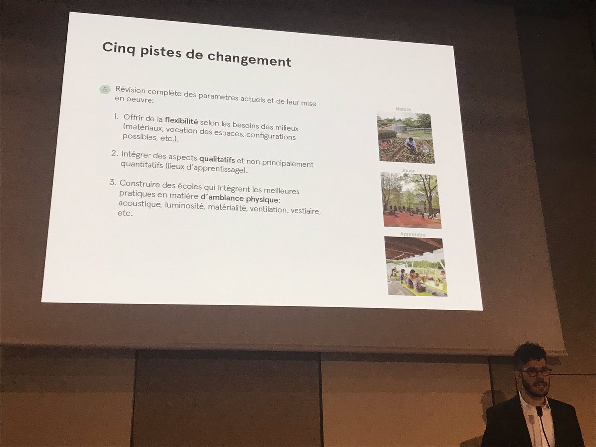 ecoledeconde's tweet photo. En résumé au @SommetduDesign : @Jerome_Lapierre et @Lab_Ecole « prônent la qualité de vie, une école qui encourage l’éducation à la découverte au sens large, des espaces polyvalents et flexibles » 

#ParisDesignSummit #sdp2019 #SommetDuDesignParis #smdd2030 #designdurable https://t.co/d239uMu8ce