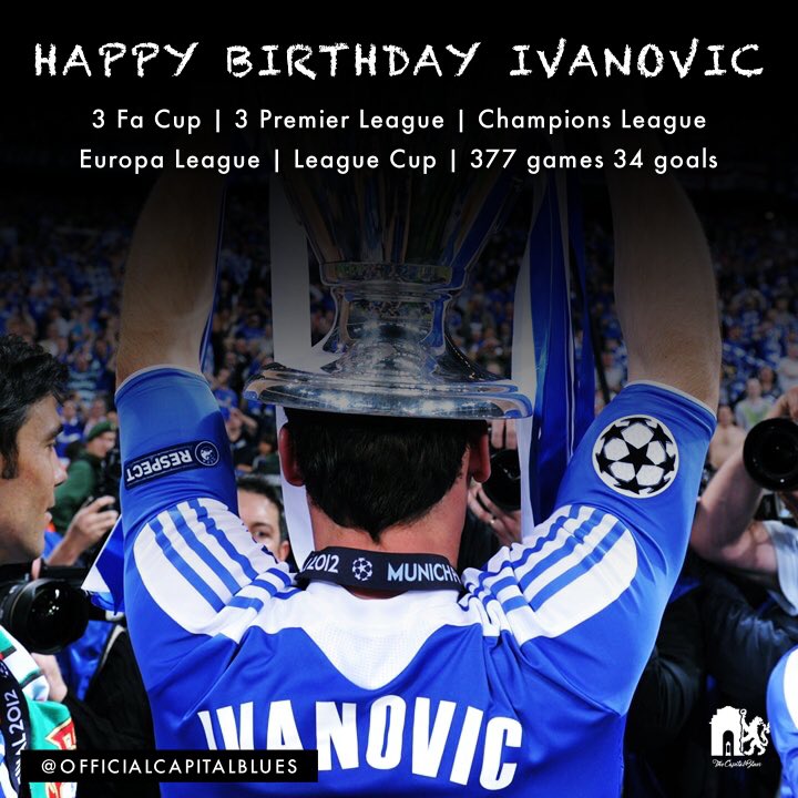 Happy 35th birthday to Stamford Bridge hero, Branislav Ivanovi .   