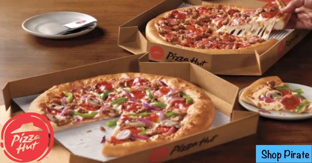 ShopPirate's tweet photo. Flat 50% discount on any two pizza orders
#Pizzahut #Food #Pizza #Discount #ShopPirate
https://t.co/T90vwY6FPW https://t.co/JYYaL0gCkq