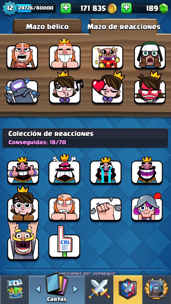 Se vende cuenta, supercell ID, correo único para el juego, cuenta secundaria. Rt se agradece.