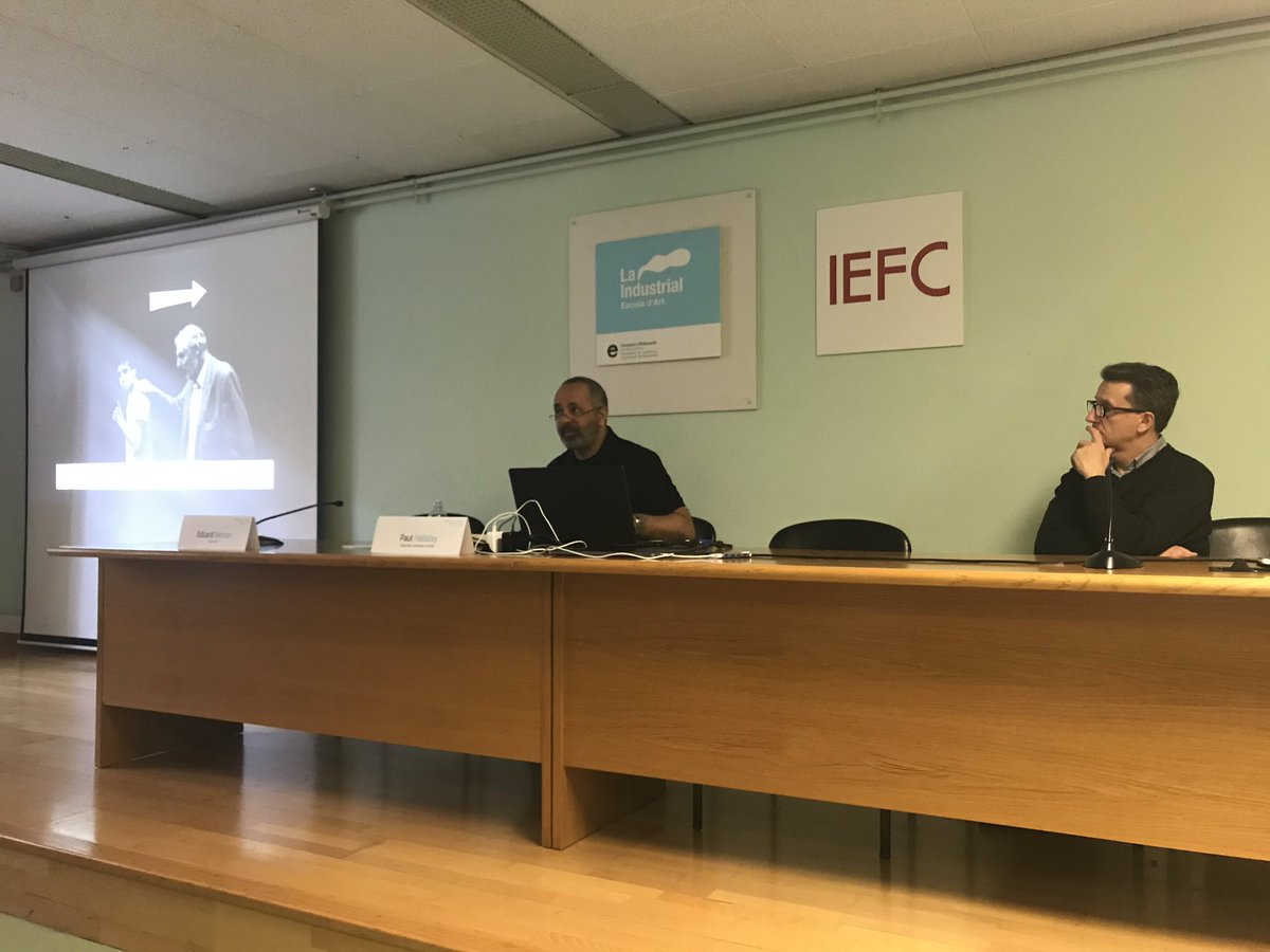 lakukstudio's tweet photo. #CitiesofLightBarcelona has started with introductions from Eduard Bertran from @IEFC_fotografia Paul Halliday from @the_u_p_a @7paulhalliday7 and starting with keynote Itziar González @itziarGonzlezVi. Lots more ahead! https://t.co/GtxWM1QfaC
