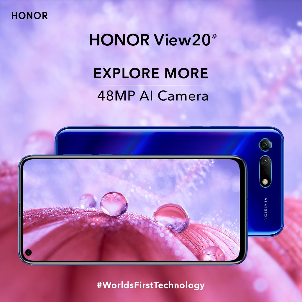 HiHonorIndia's tweet image. Try something you have never seen before with #WorldsFirstTechnology 
Experience all this in the #HONORView20 with 6+128GB at INR 37,999 and 8+256GB at INR 45,999 from Amazon India.
#SeeTheUnseen @amazonIN : amazon.in/dp/B07DJ8K2YQ