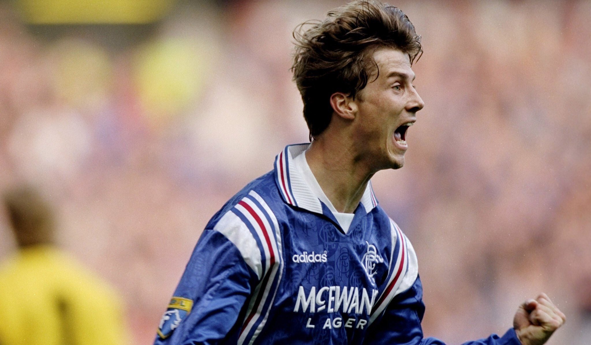 Favourite player to ever wear the jersey. Loved growing up watching him. Happy Birthday Brian Laudrup    