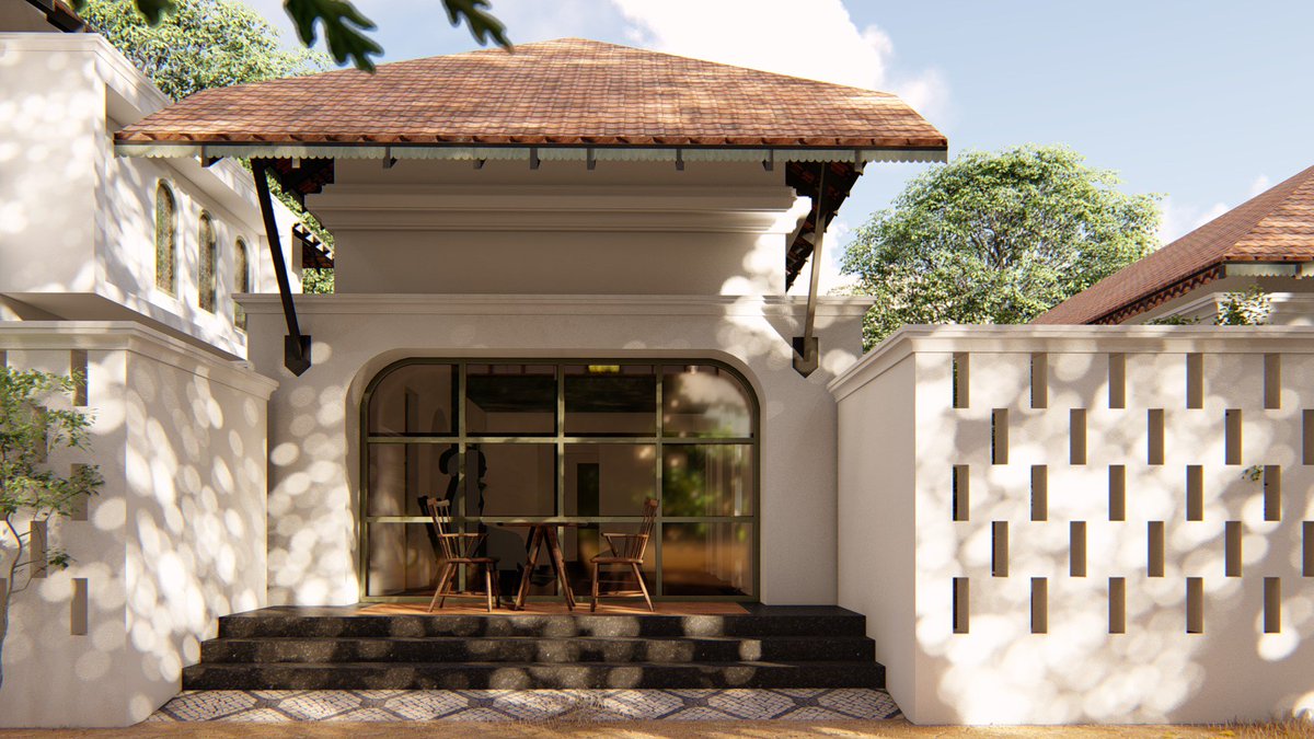 ArchitectsSoho's tweet photo. Over the yard

CLIENT NAME : Mr. Safeer
PROJECT TYPE : Residential
LOCATION : Ponnanni
SITE AREA : 37.87 cents
BUILT UP AREA : 288.49 sq.m
STRUCTURAL CONSULTANT : Chitra Jayasankar
MEP CONSULTANT : AMPS SOLUTIONS
CONTRACTOR : Icon Builders, Ponnani https://t.co/yul25GXu8j