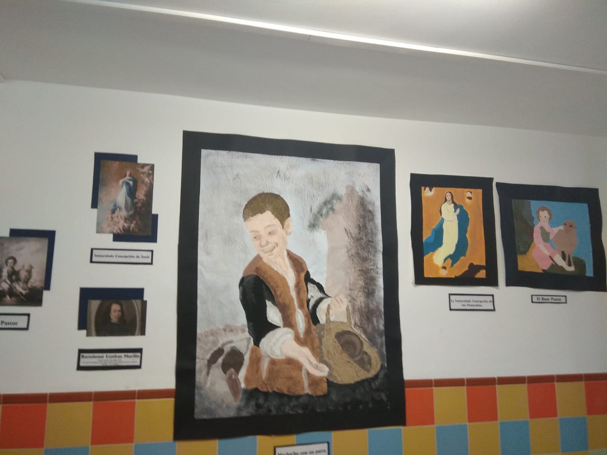 MARYN1914's tweet photo. Museo pintores andaluces en CARTAOJAL. C.E.I.P. La Peña. # diadeandalucia2019 https://t.co/NfDV23HTTg