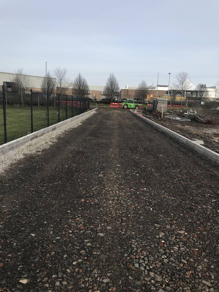 MARTINcsltd's tweet photo. ***** Project Update***** 
MARTIN’s site at Kerr's Tyre's, Antrim, is progressing well. Currently, we have completed the steelwork and drainage installation is pushing along with two attenuation tanks due soon.
Great work by all!
https://t.co/mGbXzcrhry
#buildingMARTIN https://t.co/3gZ3XaSZAk