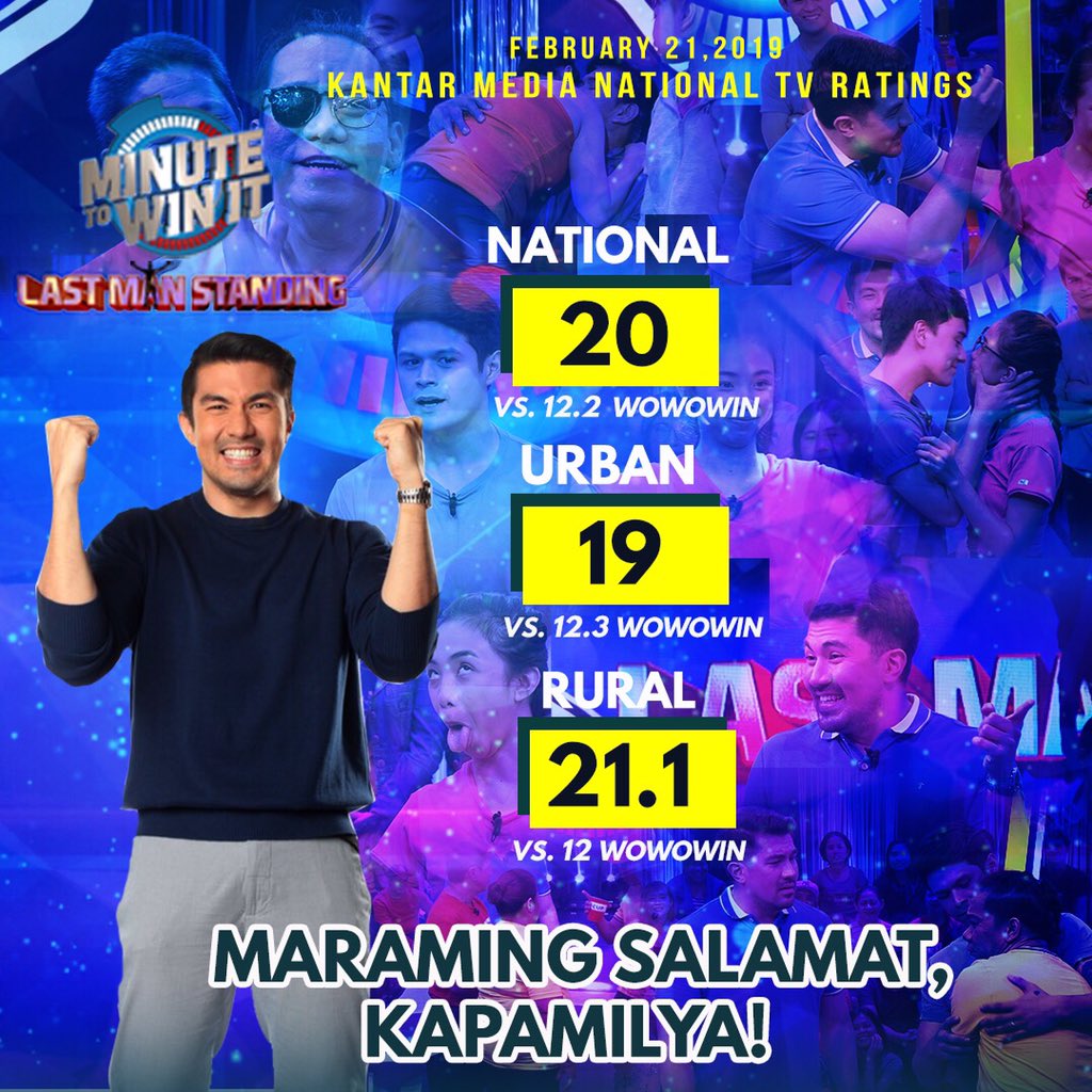 MinutePHL's tweet photo. 🔵 Maraming salamat, Kapamilya! ♥️

#MTWIFriCheers https://t.co/sZjxzwfwAC