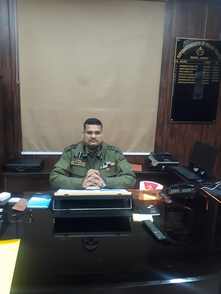 Mohan Lal Kaith, joined, SSP Traffic Rural, Jammu on 18-02-2019. Any Traffic related suggestions with regard to District Samba, Kathua, Rajouri &amp; Poonch may please be conveyed to this Twitter handle. Thanks