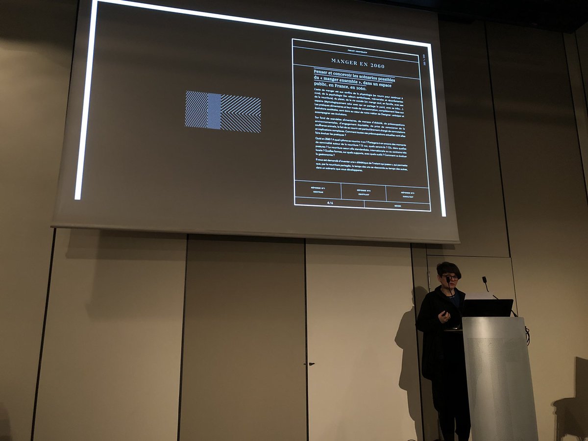 Nad_Alves's tweet photo. « Pour changer le monde, il faut laisser parler son intuition ... mes inspirations : être fleuve, oser le jazz et la friction des êtres vivants » Dominique Beccaria - DG @ecoledeconde au @TheDesignSummit 

#ParisDesignSummit #sdp2019 #SommetDuDesignParis #smdd2030 #designdurable https://t.co/Fl6Nu95fQb