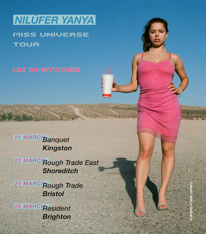 niluferyanya's tweet photo. 🌎🌍 I will be performing instores across London, Bristol and Brighton. Tickets available with pre-order of my new album Miss Universe 🌎🌍 https://t.co/PYNjuONbvN https://t.co/DqcXN4sr7J