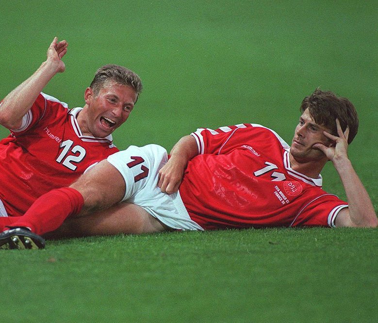 Happy Birthday Brian Laudrup

Remember this goal celebration against Brazil in 1998? 