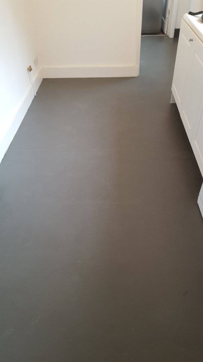 Uk Contract Flooring On Twitter Small Job Of Marmoleum Walton Uni Solid In Colour Paving Installed Today In London