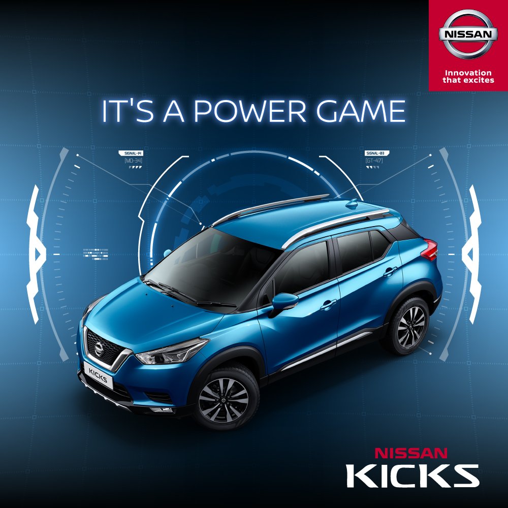 The New Nissan Kicks has been designed to outperform other SUVs with ease. The 1.5L engine comes in Petrol and Diesel variants and both of them deliver power smoothly for a thrilling and confident driving experience.
#NissanKicks #VibrantNissan #Power #CarsofIndia  #MadeOfMyStuff