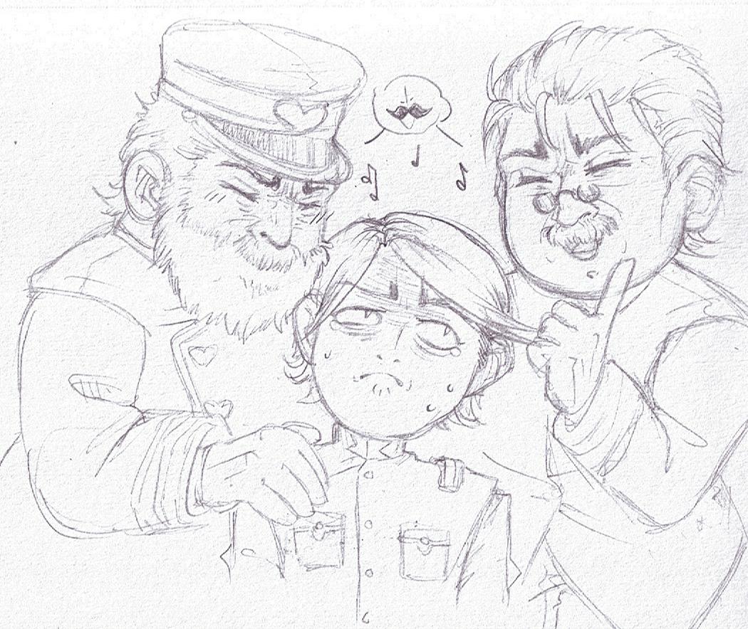 say hello to hosensai koito!! he's currently a work in progress, but he'll be koito jr's uncle/heiji's younger brother! ?
i'll follow up in a reply tweet with what he's all about, i hope you enjoy him and the development soon to come for him! ✨