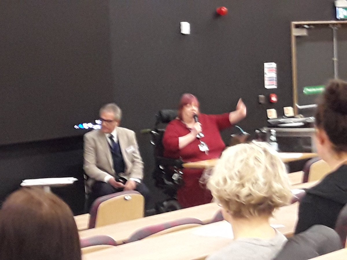 samclaytonpsw's tweet photo. Mick and Ali open our film festival!!!! #SYTP #socialworkinprogress https://t.co/pYwq9m1mSf