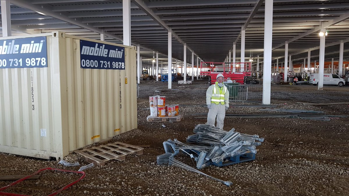 Algeco_Official's tweet photo. We're loving this #MMSpotted at the new development on #LingfieldPoint in #Darlington. What an impressive structure! https://t.co/K6pYRLeNN5