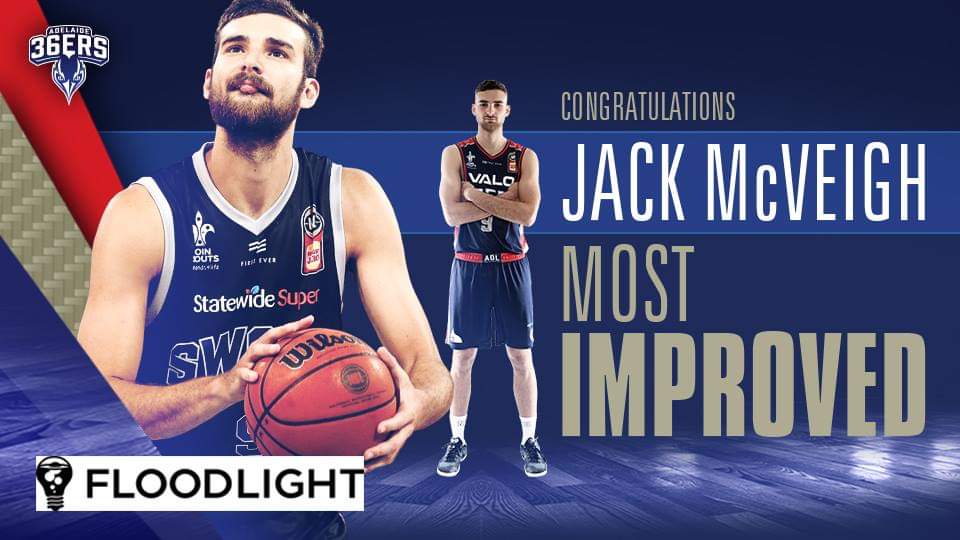 #36ersMVP | MOST IMPROVED It's all about staying ready and that's exactly what @JackMctrey1 did. He's now being rewarded with our Most Improved Award for #NBL19. #WeAreSixers