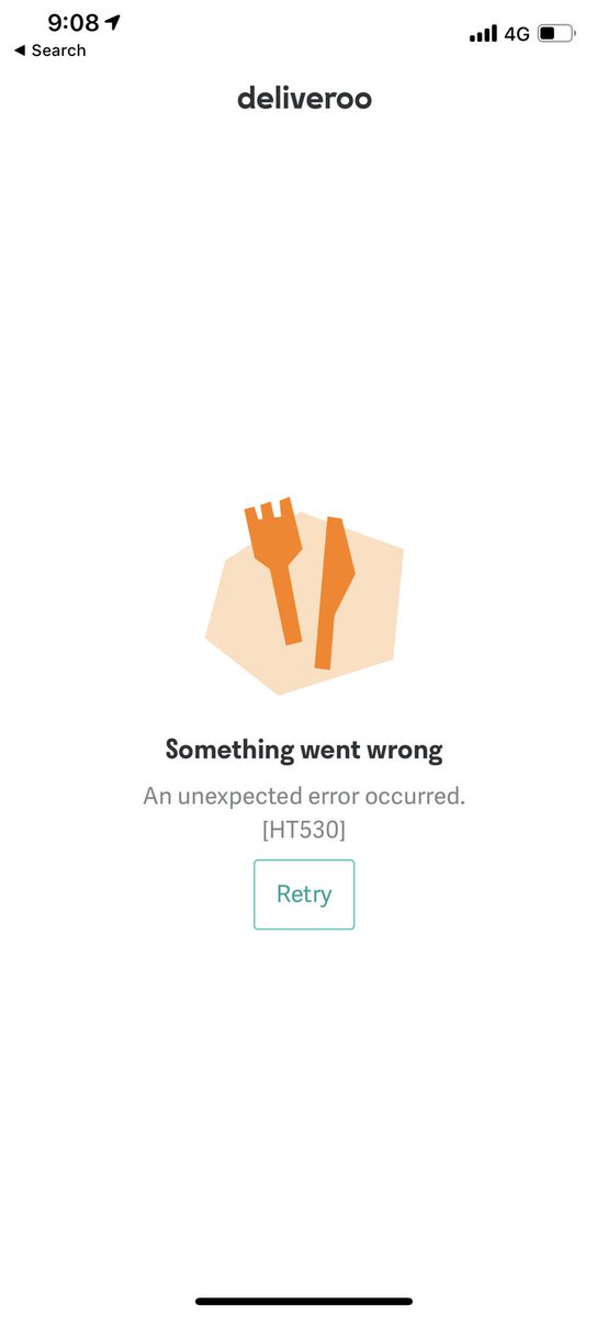 MattKR100's tweet photo. @Deliveroo what’s wrong with your app https://t.co/3tQrqrS0TX