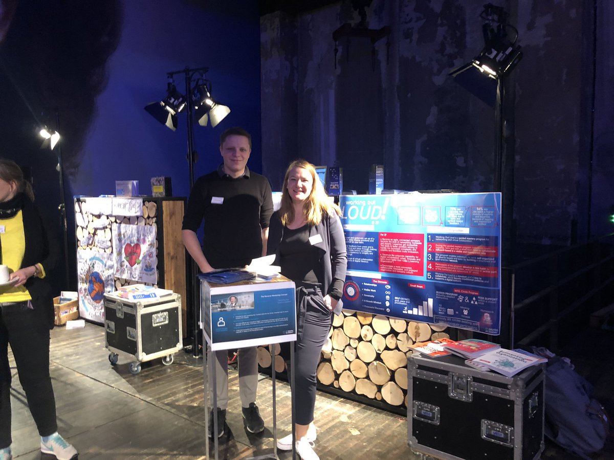 alecmcint's tweet photo. Ready to kick of @ZF_Group #DivisionP #management #conference at the @Weltkulturerbe_ #Völklingen - will talk about networks as the driver for change and #collaboration.
Great to see @JulBSee here with a #marketstand about #WOL and #ReverseMentoring
#ZFDriveDigital https://t.co/TxNEoj6Ail