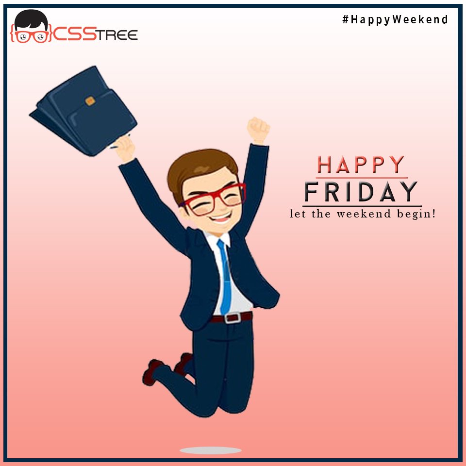 tree_css's tweet image. It&apos;s Time To Take A Break. Enjoy Your Weekend !
#FridayFun #MarkupDesigns #HappyWeekend #FridayFeeling #weekendvibes #fun #goodvibes