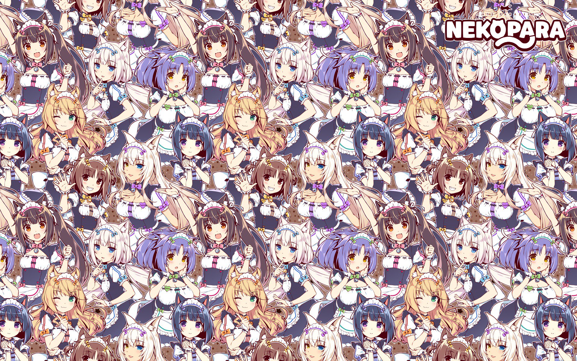 Neko Works Official 2月22日は 猫の日 なので壁紙配布します Nekopara にゃんにゃんにゃんの日