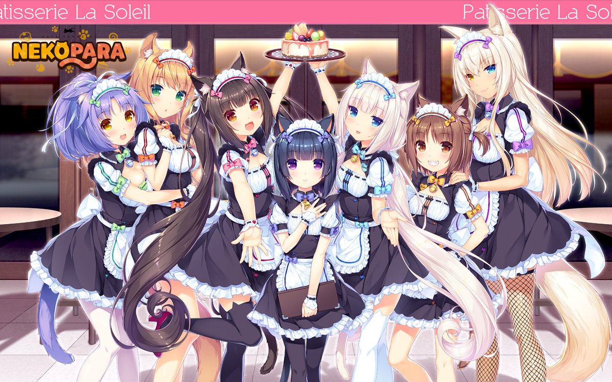 Neko Works Official 2月22日は 猫の日 なので壁紙配布します Nekopara にゃんにゃんにゃんの日