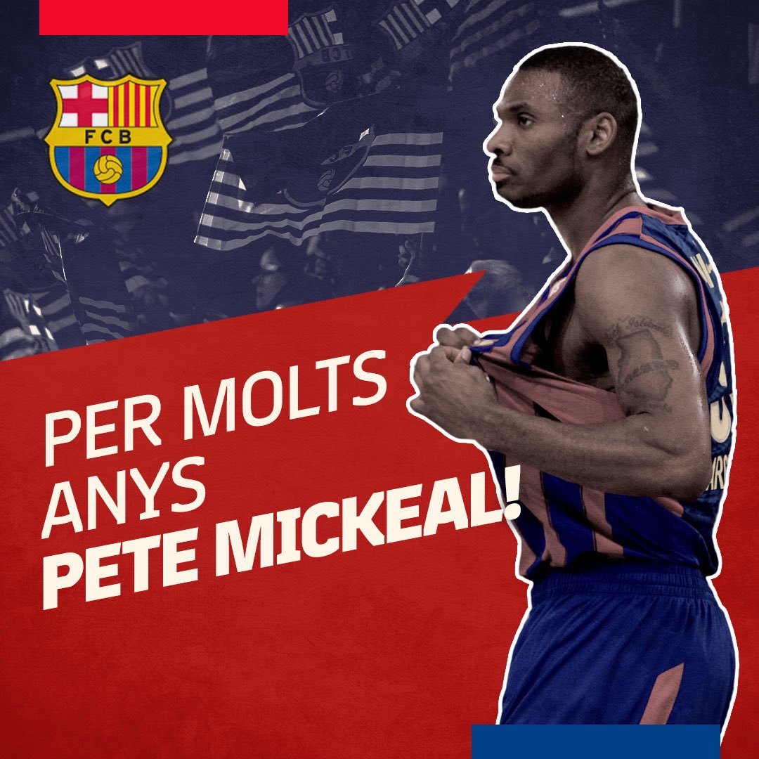  Happy birthday Pete! Muchas felicidades, Pete Mickeal! Per molts anys    