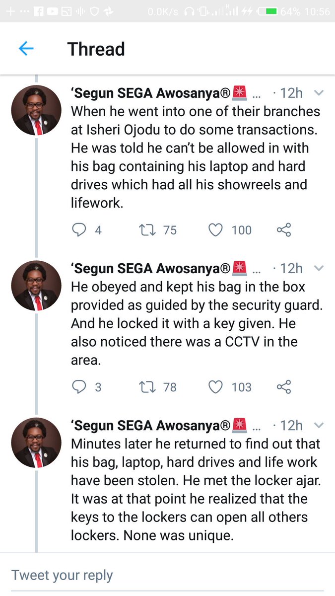 First Bank in trouble as Activist, @segalink Call them out for their #GrossNegligence and calls for Class action suit and Mass Protest Against them.

#BankingReform