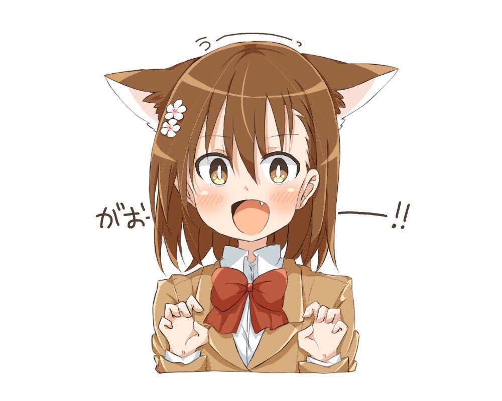 #猫の日 らしいのでなんかそれっぽい過去イラストです🐈 