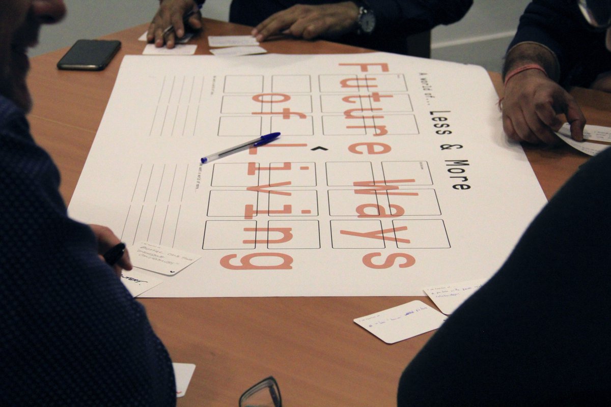 SommetduDesign's tweet photo. Brainstorming, échange, réflexion, poussons le développement du design durable plus loin. #sdp2019 #technologies #Designdinteraction #changerlemonde #designdurable #smdd2030 https://t.co/LGo6yl7bMS