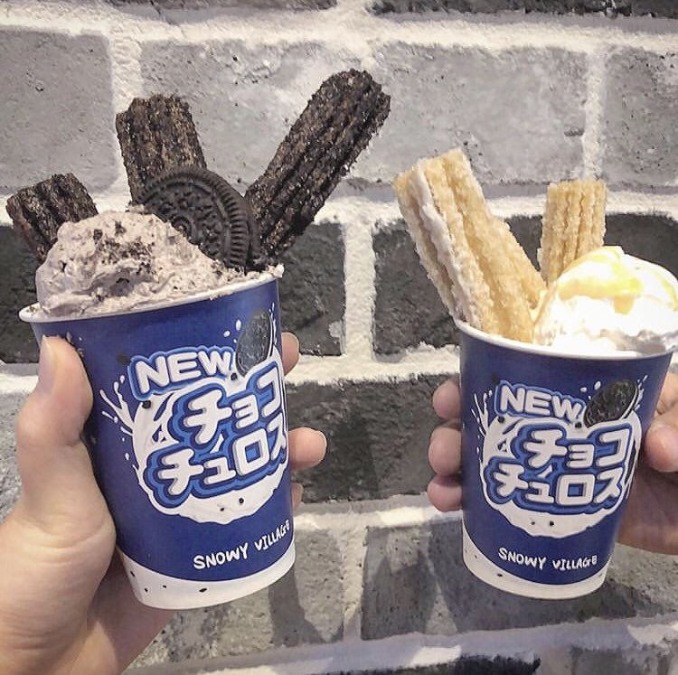 原宿にある スノーウィビレッジ キャラメルチュロス がクリームたっぷりでおいしそう 話題の画像プラス 原宿にある スノーウィビレッジ キャラメルチュロス がクリームたっぷりでおいしそう 話題の画像プラス