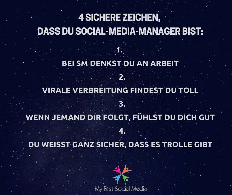 MyFirstSocialM1's tweet photo. 😂 Andere nennen es verrückt, Du nennst es Berufung
#socialmedia #smm #myfirstsocialmedia #trolle #onlinemarketing #contentmarketing https://t.co/xNwSC91UdV