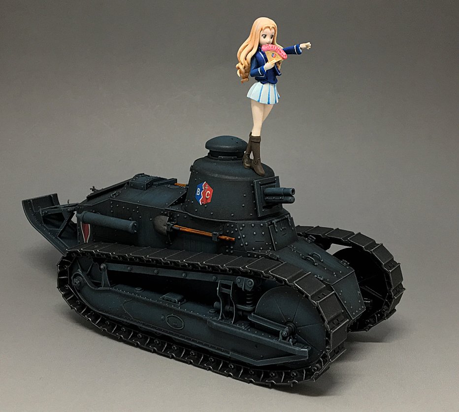 Har ルノー Ft 17 1 35 プラッツ モンモデル 製 ガルパン 模型戦車道 自由学園 T Co Dpkrrytqjz Twitter