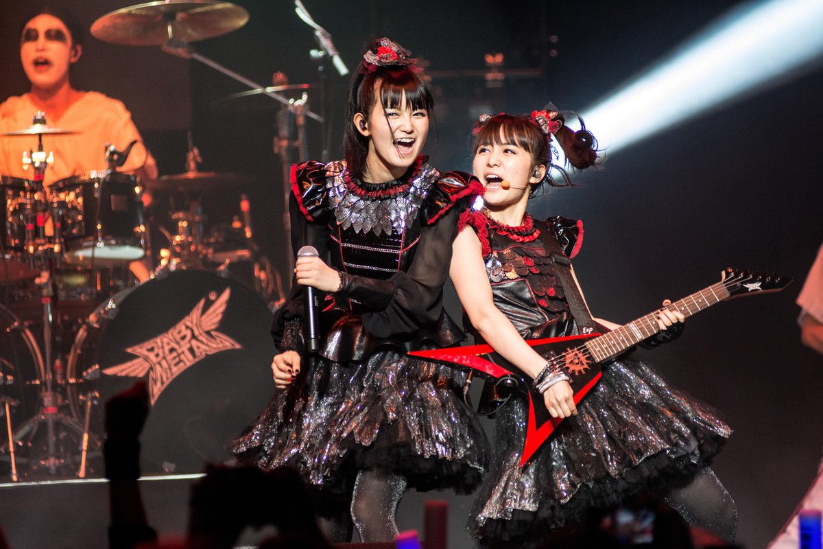 ｂａｂｙｍｅｔａｌ応援団 Twitterissa Babymetal かわかっこいい Babymetal メビーメタル ベビメタ Su Metal Yuimetal Moametal 中元すず香 水野由結 菊池最愛