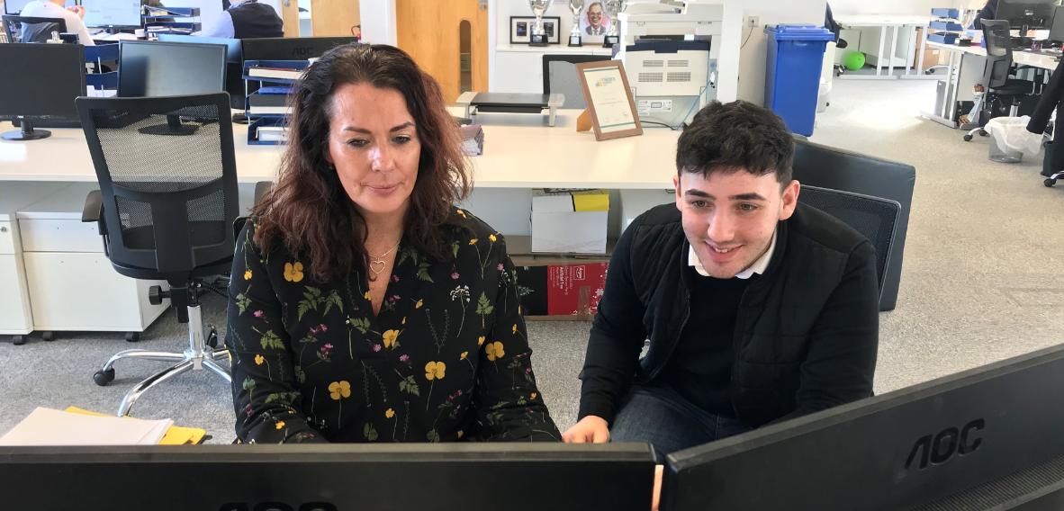 YoungBrightstar's tweet photo. A big welcome to Oliver who is with the Resi team today for his last day of work experience here, at Brightstar! #workexperience #younglearners #resiteam #brightstar https://t.co/3cFrIKW8eP