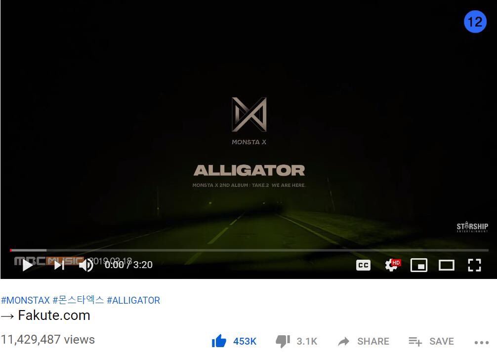 VTforMX's tweet photo. [  #MONSTAX_ALLIGATOR #ALLIGATOR #WE_ARE_HERE ]

EVERYONE!! Someone hacked into starshiptv’s account and changed the MV title. 

We advise you to SEND FEEDBACK and not report. Reporting the video might cause it to be taken down my YouTube

#VTforMX https://t.co/dlnchE39f9