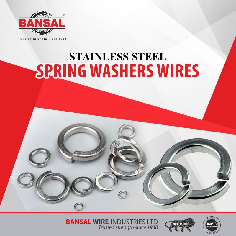 BansalWire's tweet photo. #SpringWashersWires :
These are shaped wires in Square, Rectangular or Trapezoidal cross section manufactured from high carbon steel generally conforming to EN-42B/En-42C. The wires are custom built for the taper required. The wires are supplied in Drawn & Annealed finish
#Bansal https://t.co/zZEBEGJhHc